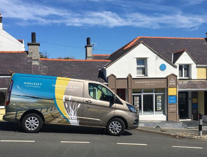 Sandown Properties office in Trearddur Bay